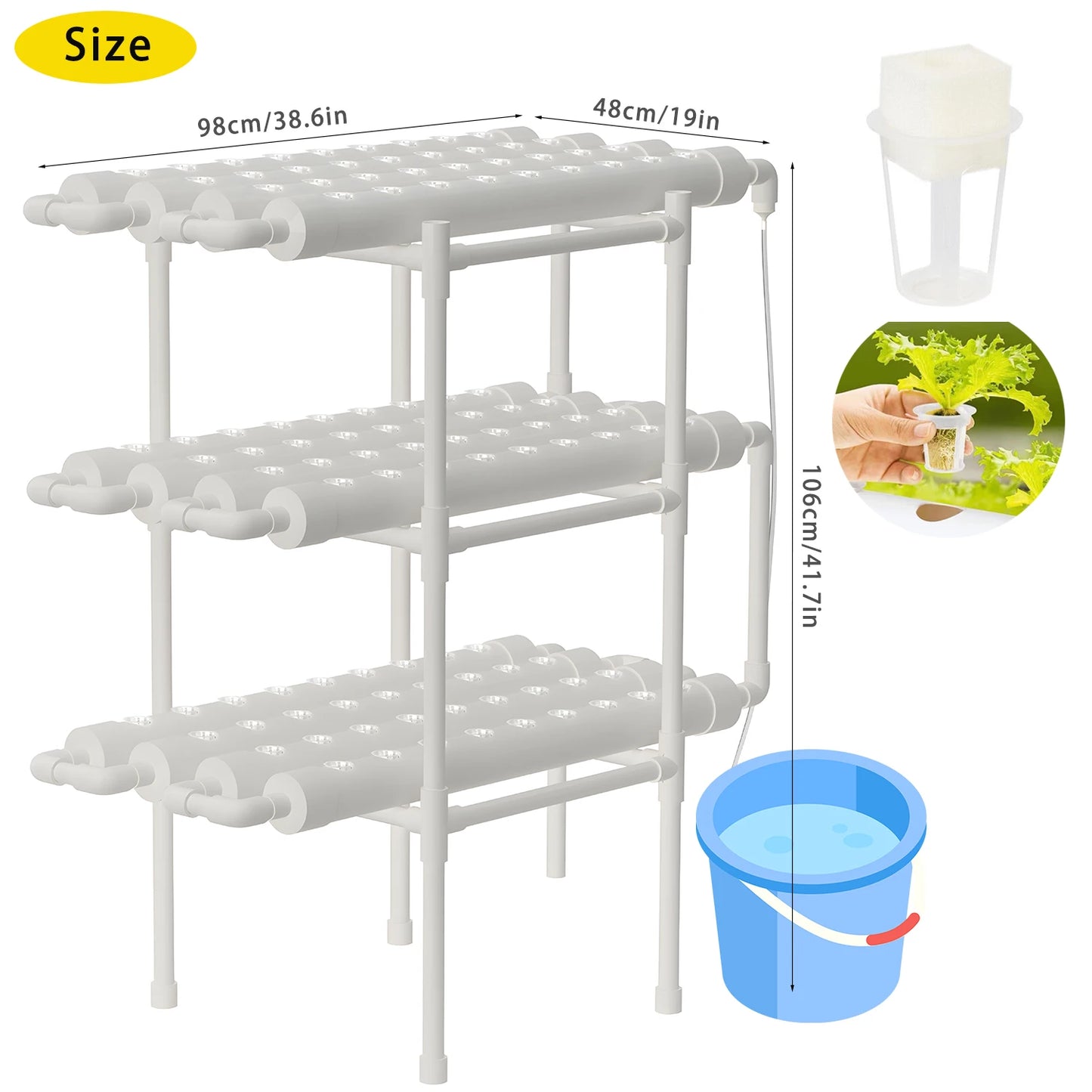 EcoGrow Hydroponic Garden Kit