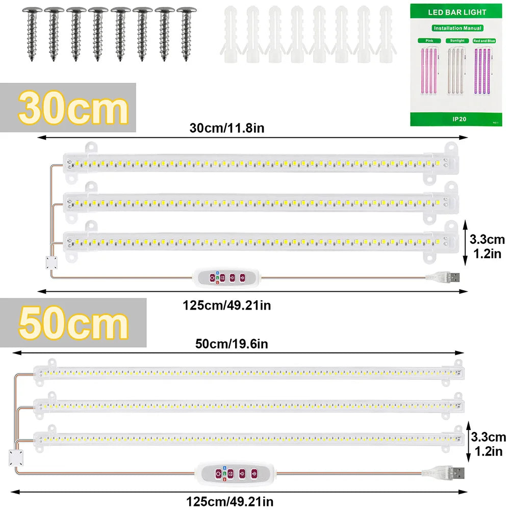 BrightGrow LED Light Strips