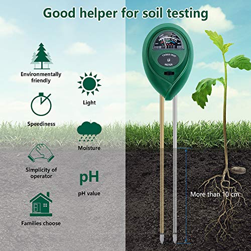 Soil pH & Moisture Meter