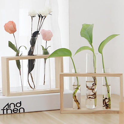 Handmade Home Test Tube Planter