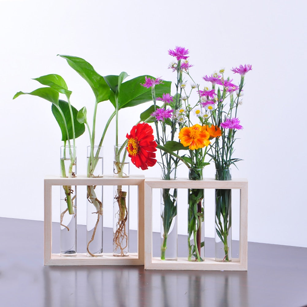 Handmade Home Test Tube Planter