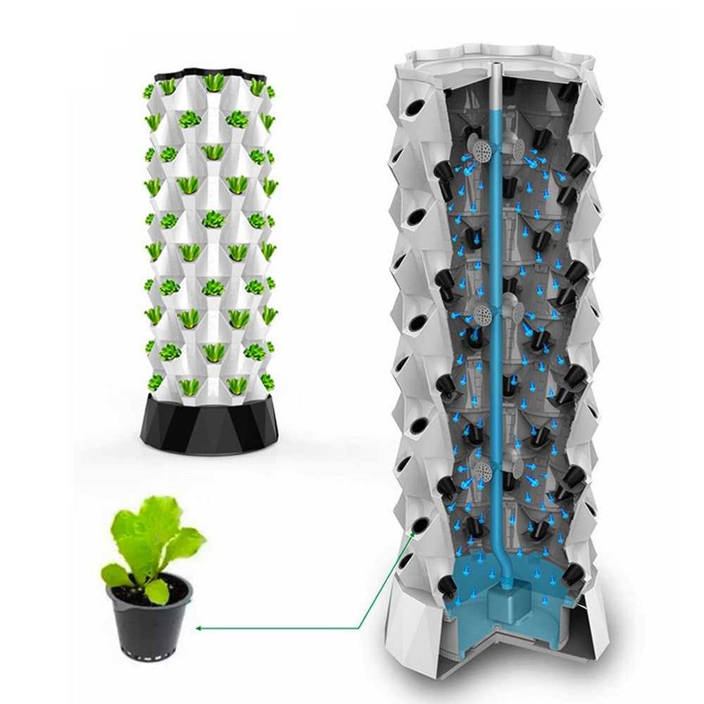 Vertical Hydroponic Growing System